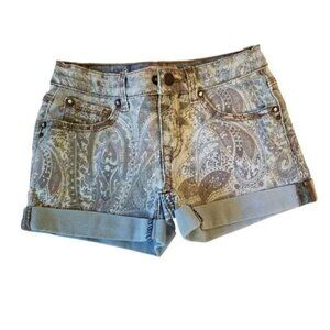 🔴 Little Girls Vigoss Jeans details light denim shorts size 6 (D5)